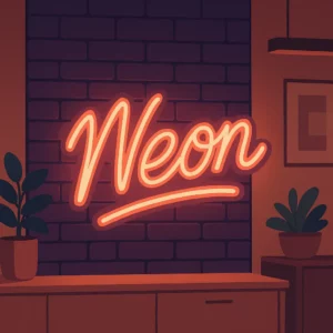 הקסם של שלטי הניאון: מהמועדונים ועד פינות העבודה